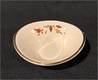 Hall Jewel T Autumn Leaf Oval Jelly Dish NALCC1995