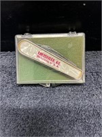 VTG NOS Louisville KY Derbytown Pocket Knife-Green