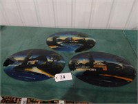 Reverse Painting Dome Glass