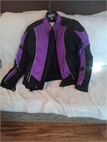 1 motorcycle coat,size 10,ladies