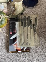 Contents of Tote - (New Cutlery, playing cards,