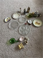 Serving Platters, Statues, Horse Merry Go Round,
