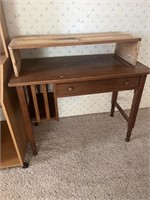 Old Wooden Desk - 40” Wide x 20” Deep x 30” Tall