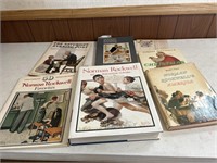 Lot of Norman Rockwell books.
