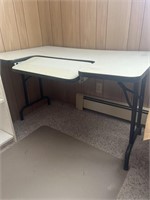 Computer Table w/fold up legs - 48” x30”