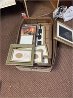 Box of Various Size of Picture Frames