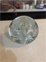 Vintage Art Glass Paperweight