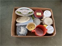 Box of plasticware