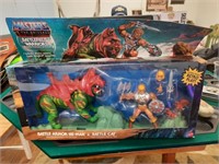 He-Man MOTU Retro Battlefield  Warriors Set MIB