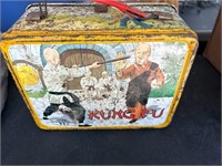 Vintage KUNG FU Metal Lunchbox