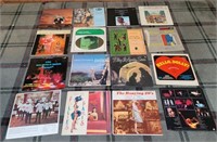 U - LOT OF 16 VINYL RECORD ALBUMS (L159)