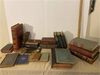 Antique Bibles and books