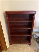 Wooden bookshelf