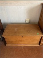 Small wooden chest