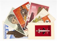 Lot of 6 Original Third Reich Postcards