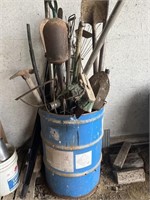 Drum of Hand Tools