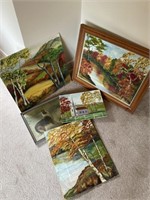 Miscellaneous frames and wall art