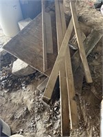 Pile of Lumber & Insulation