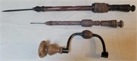 U - VINTAGE HAND DRILL (L78)