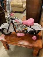 Girls Motorcycle with no charger