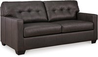 *S.D.A. Belziani Leather Sofa