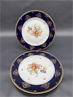 (2) Bavarian China Plates
