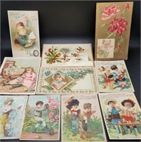 15 Early 1900 Post and Advertising Cards