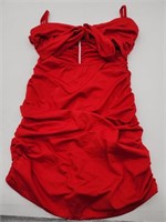 Women's Ruched Side Mini Dress - M