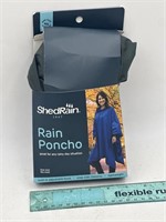 NEW Shed Rain Reusable Rain Poncho