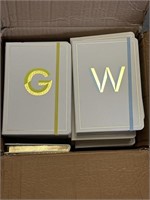 NEW Lot of 40- G & W Design Notebooks