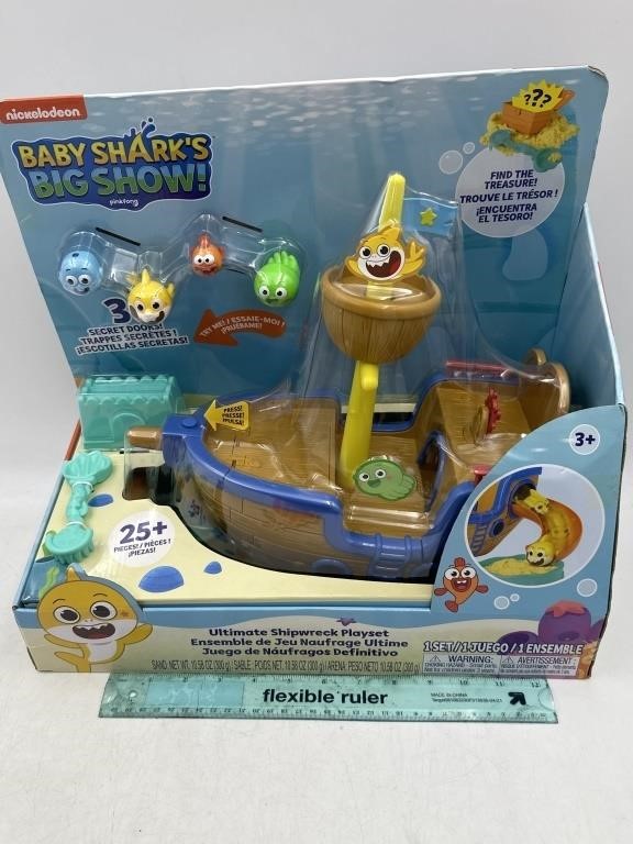 NEW Baby Shark Big Show Ultimate Shipwreck Playset