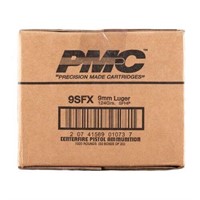 PMC SFX 9mm Luger Handgun Ammo - 124 Grain | SFHP