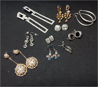 Ten Pairs Of Fashion Earrings