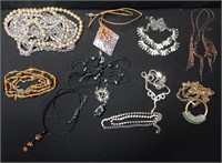 Lot Of Ten Fashion Necklaces