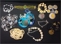 Lot Of Ten Fashion Necklaces