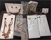 Lot Of Ten Sets Of Fashion Jewelry - NIP