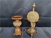 Brass Stand,Decor Sphere Candle Holder Resale $50