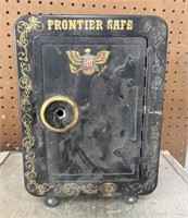 Tin Frontier Safe Bank, Lock Missing 10x7x6