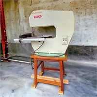 INCA Swiss Quality Bandsaw on Homemade Stand