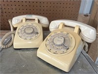 (2) Bell Systems Rotary joint Telephones