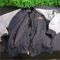 Men's Harley Davidson Jacket XL + tag and pin