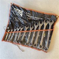 Pro Brand Wrenches in Rolled up Pouch