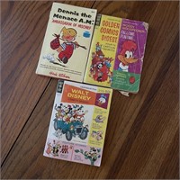 Trio of Vintage Comic/ Cartoon Books