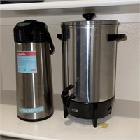 West Bend Coffee Maker w/ Aladdin Pump Pot