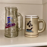 Minnesota Twins Glass w/ Loon Mug