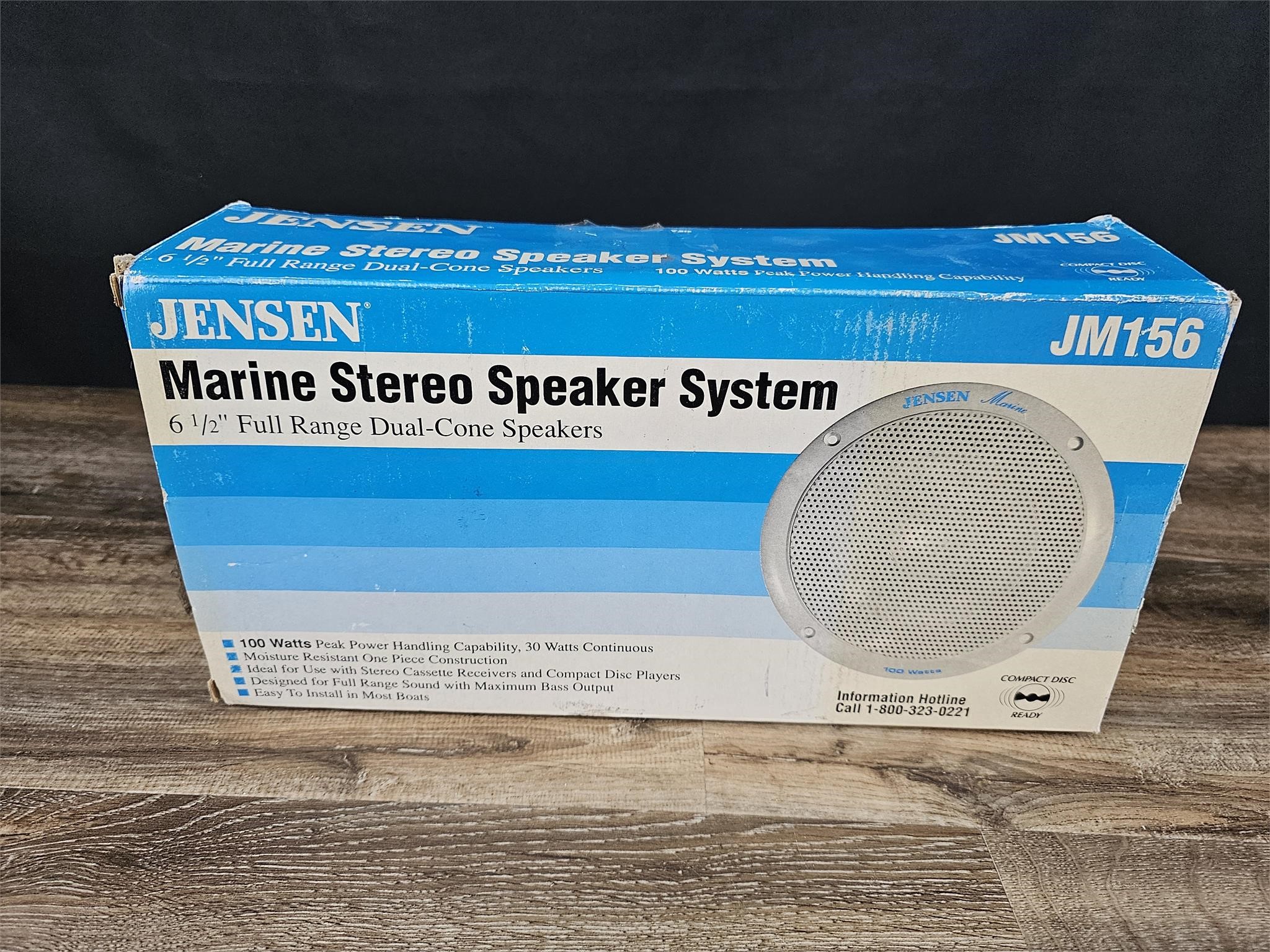 New Jensen JM156 Marine Speaker Set