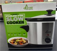 4 Quart Stainless Steel Slow Cooker