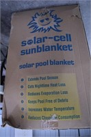 Solar-Cell Sunblanket Round Pool Cover