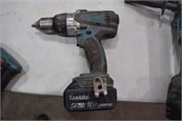 Makita Hammer Drill with battery