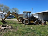 CAT 416C 4X4 cab ex-hoe 10,285 hrs.